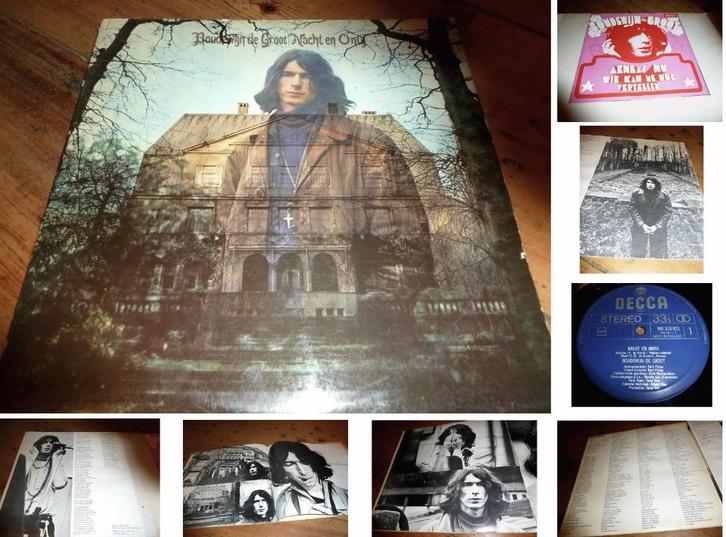 Boudewijn de Groot 1968 LP Nacht en Ontij + single vs.01 -, Cd's en Dvd's, Vinyl | Pop, Gebruikt, 1960 tot 1980, Overige formaten