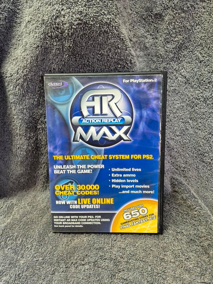 Action Replay Max PS2 - Cheat Device, Spelcomputers en Games, Games | Sony PlayStation 2, Gebruikt, Overige genres, 1 speler, Vanaf 12 jaar