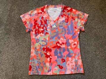 Adidas Performance dames sport t-shirt met print, mt. M (38) beschikbaar voor biedingen