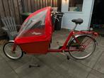 Mooie bakfiets, Fietsen en Brommers, Fietsen | Bakfietsen, 4 kinderen of meer, Gebruikt, Huif, Ophalen