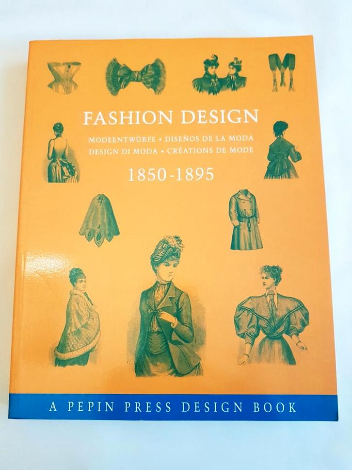 Fashion Design 1850-1895 Pepin Press Design Book, Boeken, Kunst en Cultuur | Fotografie en Design, Nieuw, Overige onderwerpen