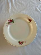 6 Vintage Borden met Rozenmotief, Antiek en Kunst, Antiek | Servies los, Ophalen of Verzenden