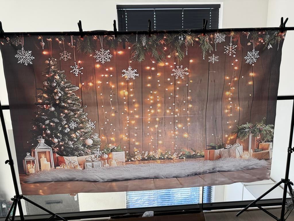 Kerst Foto Achtergrond, Ophalen of Verzenden, Nieuw, Versiering, Kerst of Sinterklaas