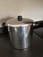 Kookpan circa 15 liter, Huis en Inrichting, Keuken | Potten en Pannen, Ophalen, Gebruikt, Rvs, Kookpan of Snelkookpan