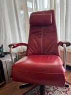 Prominent Relaxstoel Maat XL, Huis en Inrichting, Fauteuils, Ophalen, Gebruikt, Leer, 75 tot 100 cm