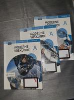 Moderne wiskunde A Havo deel 1,2 en 3, Boeken, Wiskunde A, HAVO, Ophalen of Verzenden, Zo goed als nieuw