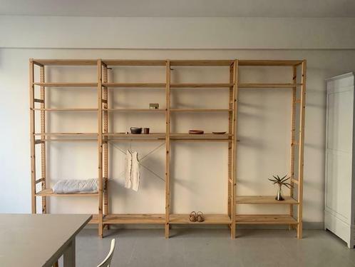 4 Ikea massief vuren en grenen kledingkasten stellingkasten, Huis en Inrichting, Kasten | Overige, Gebruikt, Ophalen
