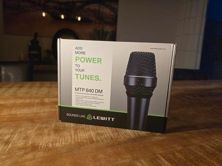 Lewitt MTP 840 DM – professionele condenser microfoon, Muziek en Instrumenten, Microfoons, Zo goed als nieuw, Studiomicrofoon