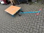 Transportwagen, afmeting125x80 cm., Doe-het-zelf en Verbouw, Transportwagens, Ophalen, Gebruikt, Transportkar