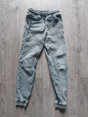 Denim Jogger - Grijs Gewassen - Maat 140 beschikbaar voor biedingen