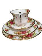 Royal Albert Old Country Roses  set., Ophalen of Verzenden, Zo goed als nieuw, Porselein, Kop en/of schotel