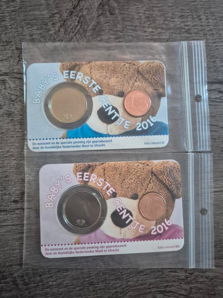 Geboortemunt 2016 - Baby's Eerste Centje, Postzegels en Munten, Munten | Nederland, Ophalen of Verzenden, 1 cent, Losse munt, Geboorte of Huwelijk