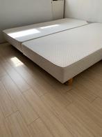 Ubica Boxspring 180x200(zsm weg!!) damast bekleding, Ophalen, Gebruikt, Tweepersoons, Bedbodem
