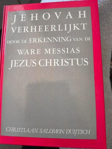Jehova verheerlijkt. Christiaan Salomon Duitsch beschikbaar voor biedingen