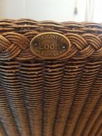 Loom eetkamerstoelen, Huis en Inrichting, Stoelen, Ophalen, Riet of Rotan, Bruin, Zo goed als nieuw