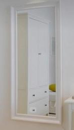 IKEA Hemnes spiegel, wit (74x165 cm), Huis en Inrichting, Woonaccessoires | Spiegels, Ophalen, Zo goed als nieuw, 150 tot 200 cm