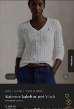 Prachtige trui van polo Ralph Lauren, Kleding | Dames, Ophalen, Zo goed als nieuw, Maat 38/40 (M), Wit