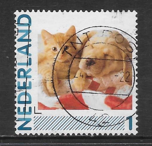 Persoonlijke, Hallmark, Kitten en Pup (K0305), Postzegels en Munten, Postzegels | Nederland, Ophalen of Verzenden