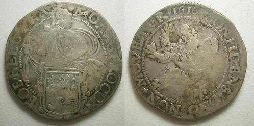 Utrecht Leeuwendaalder zilver 1616, Postzegels en Munten, Munten | Nederland, Losse munt, 2½ gulden, Vóór koninkrijk, Zilver, Ophalen of Verzenden