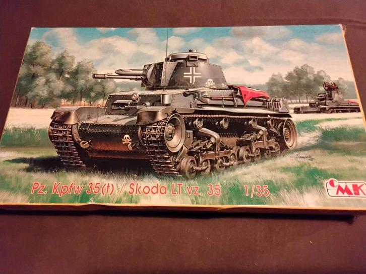 T-35 Skoda CMK 1:35 Modelbouw, Hobby en Vrije tijd, Modelbouw | Auto's en Voertuigen, Tank, 1:32 tot 1:50, Overige merken, Ophalen of Verzenden