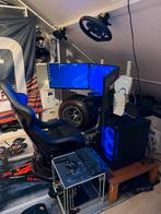 Complete Race simulator Fanatec triples, Ophalen, Zo goed als nieuw