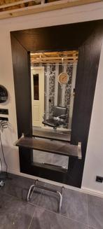 Spiegel met Plank, Ophalen, Gebruikt, 75 tot 100 cm, 150 tot 200 cm