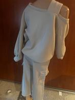 Azzurro joggingpak maat m origineel zgan, Maat 38/40 (M), Beige, Ophalen of Verzenden, Zo goed als nieuw