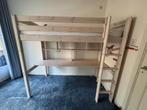 Hoogslaper met bureau 90 * 200 cm (matrasmaat), Huis en Inrichting, Ophalen, Gebruikt, Eenpersoons, 160 tot 180 cm