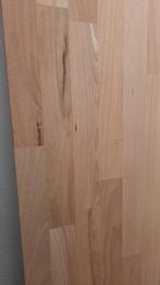 massief werkblad beuken 200x80 cm dikte 26 mm, Doe-het-zelf en Verbouw, Hout en Planken, Ophalen, Gebruikt, 25 tot 50 mm, 200 tot 250 cm