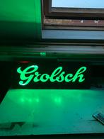 Grolsch verlichting, Verzamelen, Biermerken, Ophalen of Verzenden, Zo goed als nieuw, Reclamebord, Plaat of Schild, Grolsch
