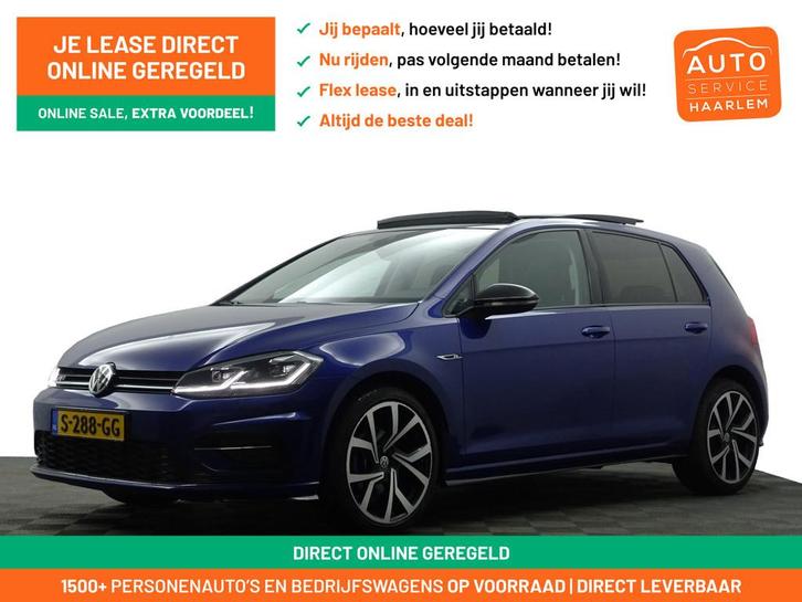 Volkswagen Golf 1.0 TSI R Line+ Aut- 25dkm, Panoramadak, Xen, Auto's, Volkswagen, Bedrijf, Te koop, Golf, ABS, Achteruitrijcamera