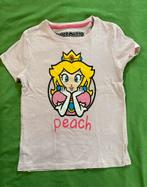 Shirt, Princess Peach, Supermario, maat 110/116, Meisje, Zo goed als nieuw, Shirt of Longsleeve, Supermario
