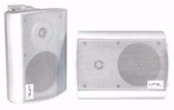 3 Weg Surround Speakers 2 x 45 Watt met beugels beschikbaar voor biedingen