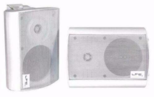 3 Weg Surround Speakers 2 x 45 Watt met beugels, Audio, Tv en Foto, Luidsprekers, Nieuw, Front, Rear of Stereo speakers, Minder dan 60 watt