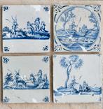 Delftsblauwe mythologische tegels, Ophalen of Verzenden