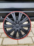 1 Giga R 14” Wieldop zwart rode rand, Auto diversen, Wieldoppen, Ophalen of Verzenden, Gebruikt