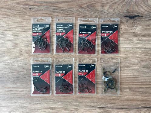 Nash haken | Twister Long Shank, Twister en Fang X, Watersport en Boten, Hengelsport | Karpervissen, Ophalen of Verzenden