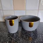 Action Golden Line beker en kom, Nieuw, Ophalen of Verzenden, Overige stijlen, Kop(pen) en/of Schotel(s)