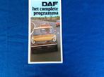 Daf personenauto's programma 1971 - types 33 44 55, Daf variomatic, Ophalen of Verzenden, Zo goed als nieuw, Overige merken
