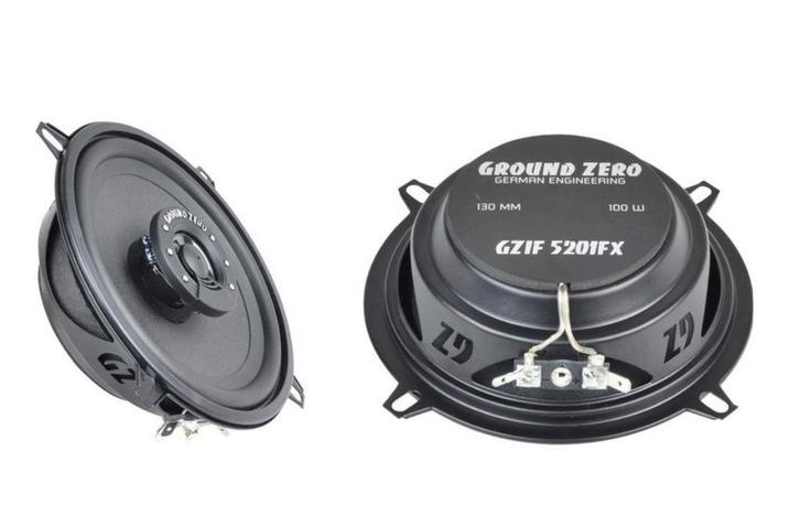 Ground Zero GZIF 5201FX  (4 stuks), Auto diversen, Autospeakers, Zo goed als nieuw, Ophalen of Verzenden