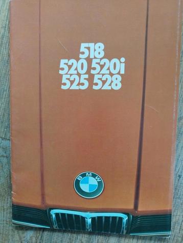 BMW 5-serie Brochure - 1976 beschikbaar voor biedingen