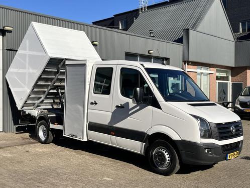 Volkswagen Crafter 50 2.0 TDI DC 164PK Kipper Airco Cruise c, Auto's, Bestelauto's, Bedrijf, Te koop, ABS, Airconditioning, Alarm