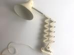 Vintage schaarlamp gebroken wit, Ophalen of Verzenden, Zo goed als nieuw
