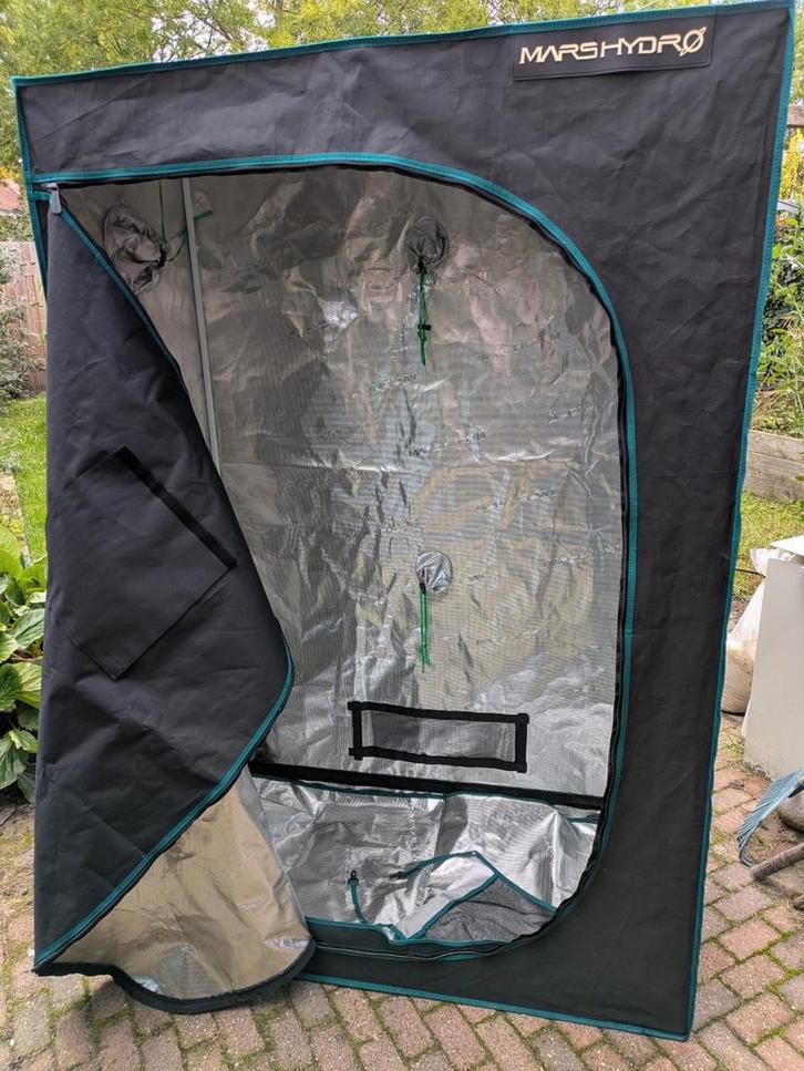 Kweektent - Mars Hydro, Tuin en Terras, Kassen, Gebruikt, Kweekkas, Staal, Folie, Ophalen of Verzenden