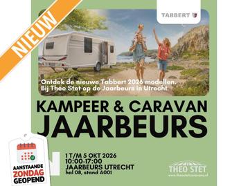 Theo Stet Caravans op de Kampeerbeurs ? 1 t/m 5 oktober!! beschikbaar voor biedingen
