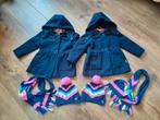 Tweeling meisjes Winter jassen van Noppies maat 116., Ophalen of Verzenden, Zo goed als nieuw, Kleding
