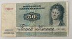 Denemarken 50 Kroon 1972 gebruikte staat, Verzenden, Overige landen, Los biljet