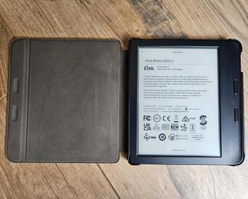Zgan Kobo Libra 2 ereader met mooie sleepcover  beschikbaar voor biedingen