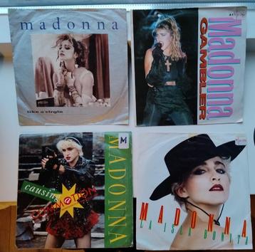 4x leuke singles Queen of Pop MADONNA      (nr14) beschikbaar voor biedingen