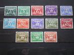 Nederland NVPH 379-391 gebruikt ( S 703)..€ 0,25, Postzegels en Munten, Postzegels | Nederland, Verzenden